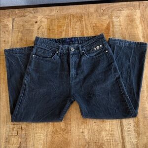 Louis Vuitton Men's Black Relaxed Jeans
